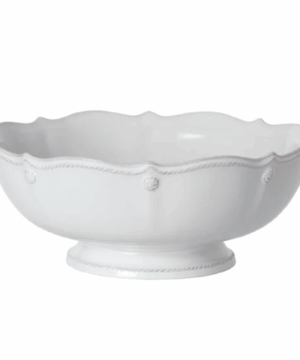 Landis/Phifer Juliska Berry & Thread Footed Fruit Bowl Whitewash